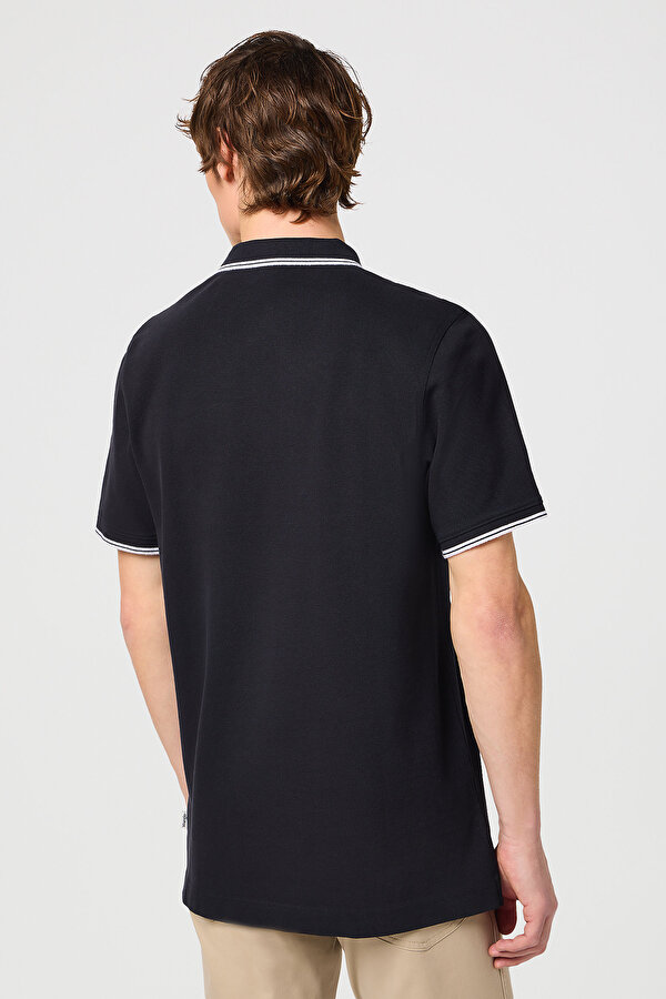 Поло Wrangler Polo shirt (112350404) Черный