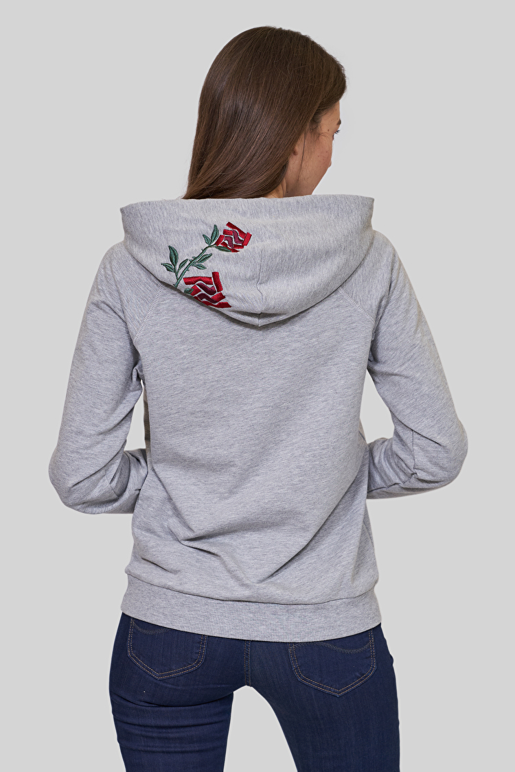 Худі Rifle Cappucio Regular Fit (Q71140UE5M1J32) Сірий