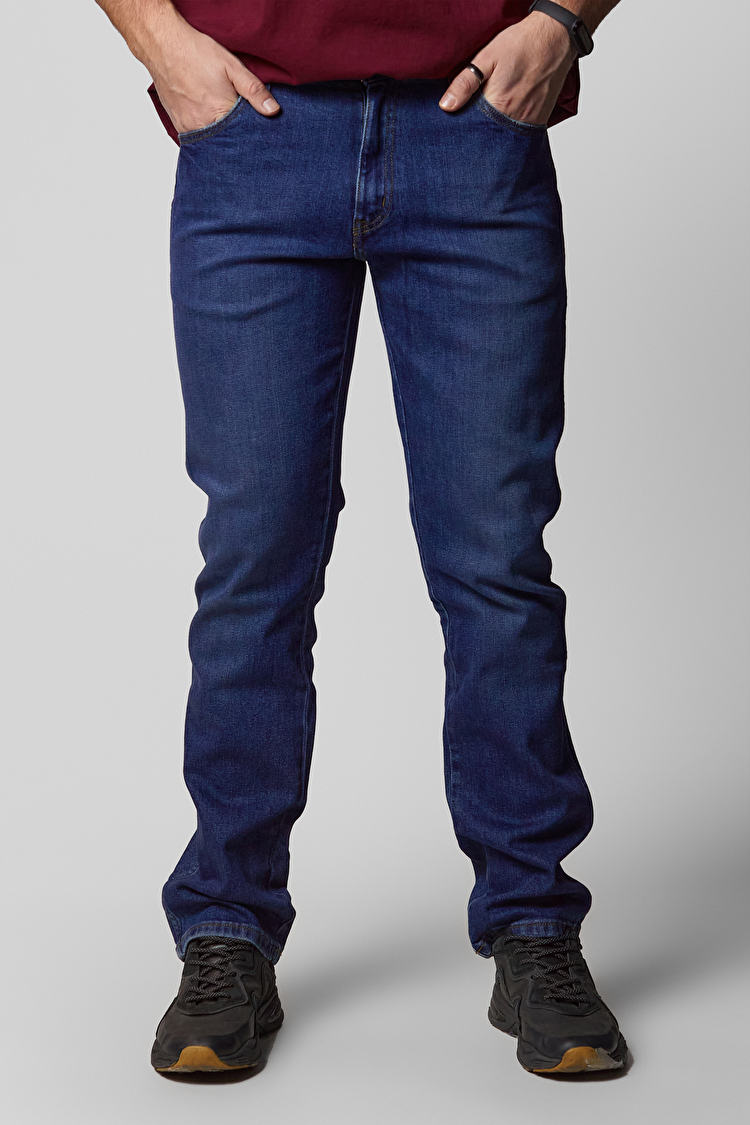 Джинси Wrangler Texas Regular Fit (W12123257) Синій