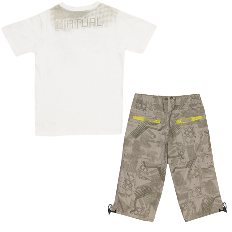 Комплект: Футболка та шорти Losan Mc baby boys (015802203/001) Білий