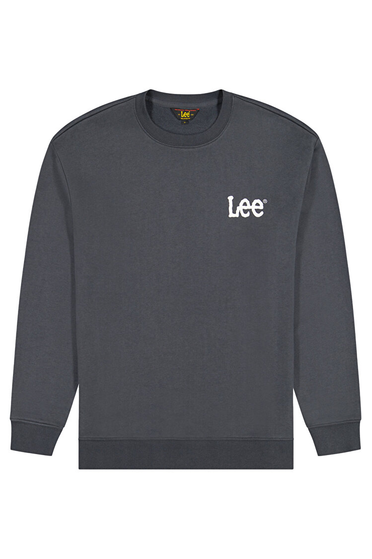 Свитшот LEE WOBBLY LEE SWS Regular Fit (112376439) Черный