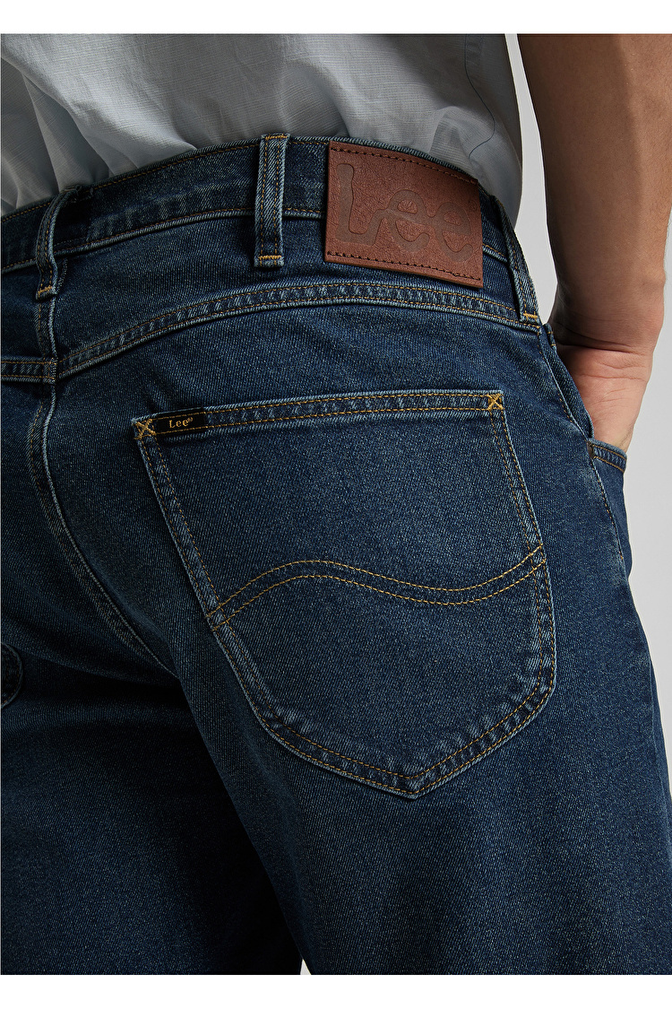 Шорти джинсові LEE 5 Pocket Short Regular Fit (L73EMGQA) Синій