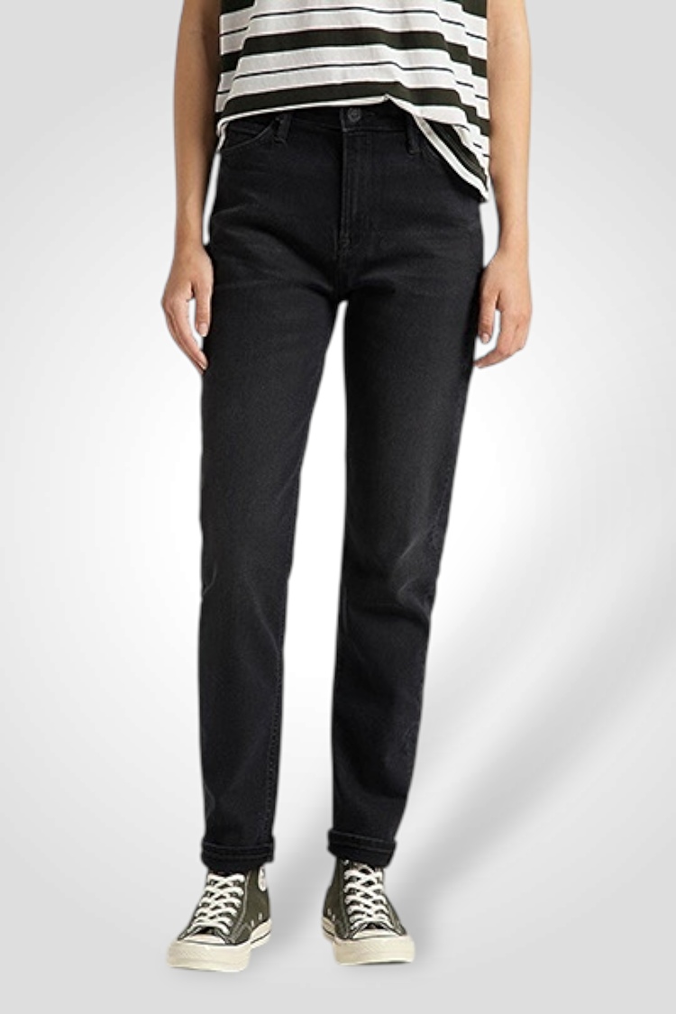 Джинси LEE Mom Jeans Mom`s (L32ICPTY) Чорний