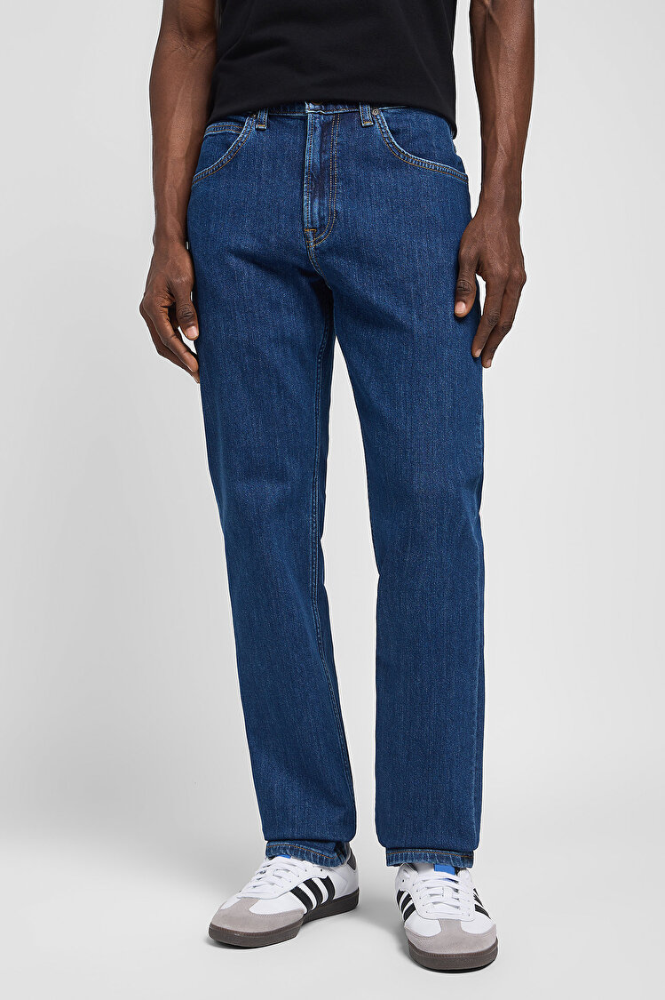 Джинси LEE Brooklyn Straight Regular Fit (112140128) Синій