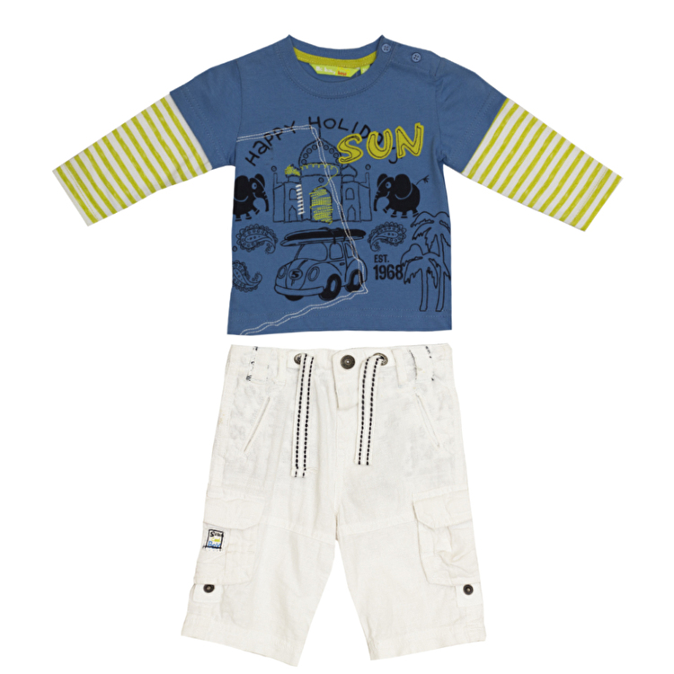 Комплект: Джемпер, брюки Losan Mc baby boys (017804203/485) Різнокольоровий