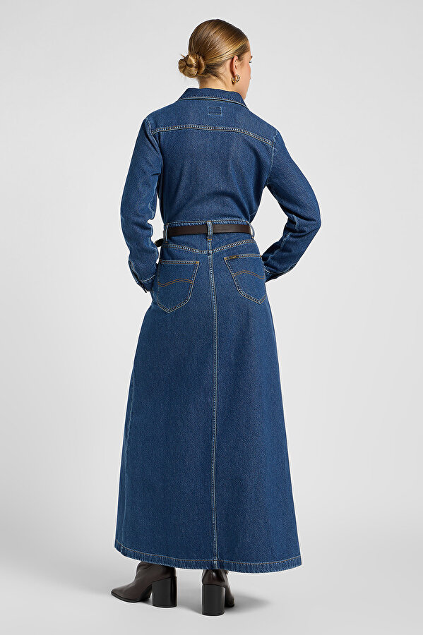 Платье LEE MAXI DENIM UTILITY DRESS Regular Fit (112370993) Синий