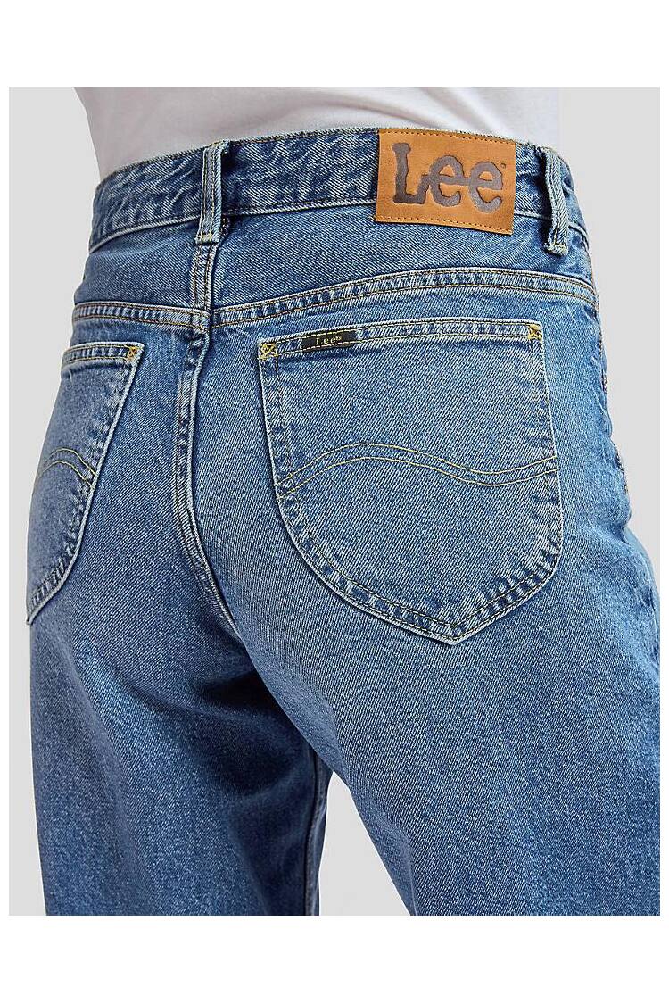 Джинсы LEE Rider loose modern mid (112355132) Голубой