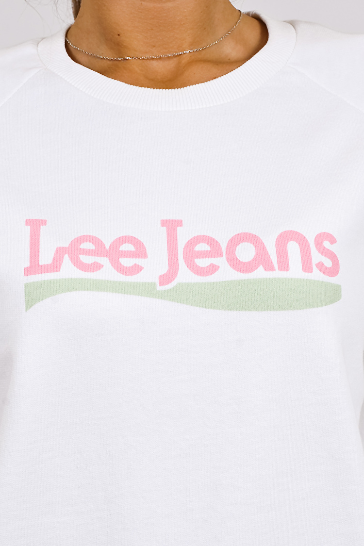 Свитшот LEE Long Sleeved Regular Fit (L53KBRLJ) Белый