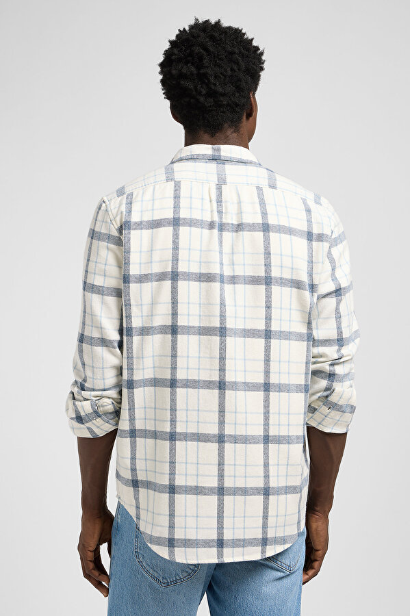 Рубашка LEE Leesure Shirt Regular Fit (112370459) Белый