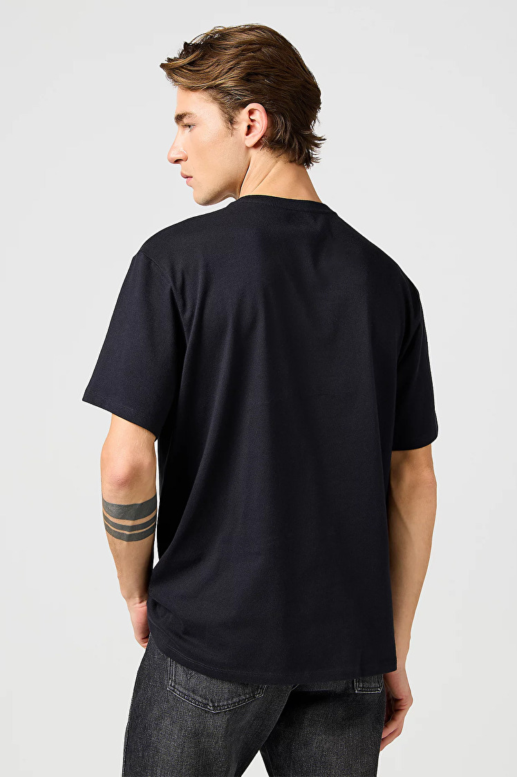 Футболка Wrangler SS SOLID TEE Relaxed Fit (112365120) Чорний
