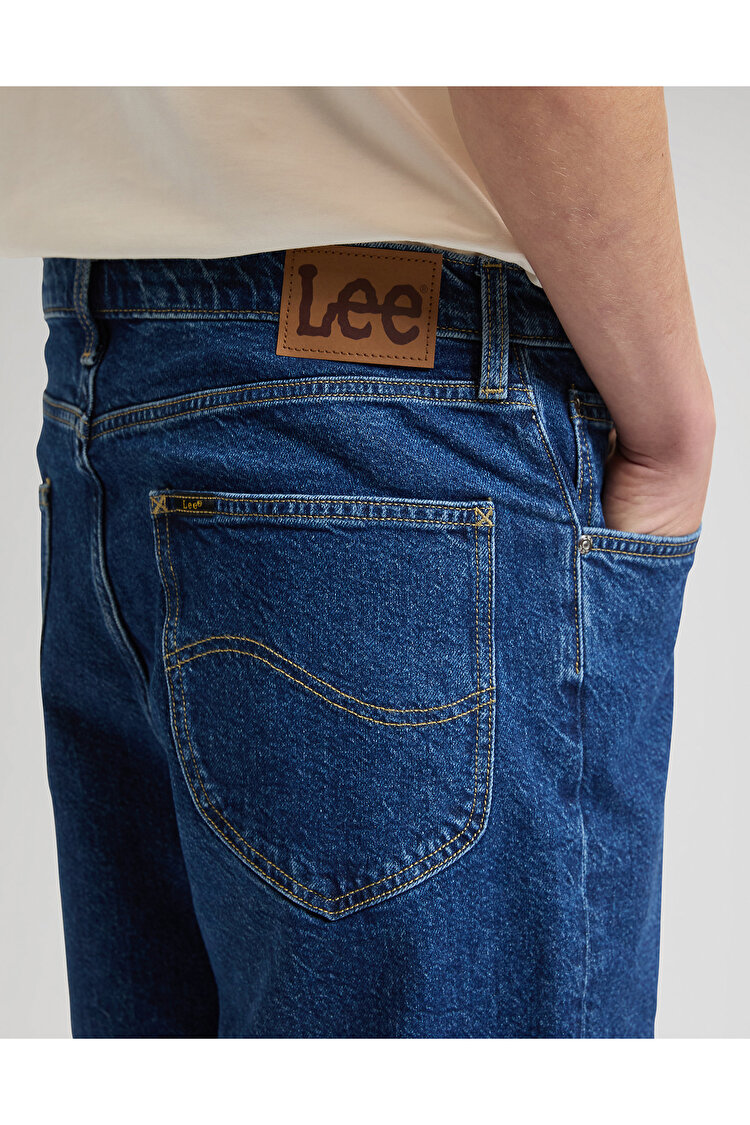 Шорты LEE ASHER SHORT Loose Fit (112376400) Голубой