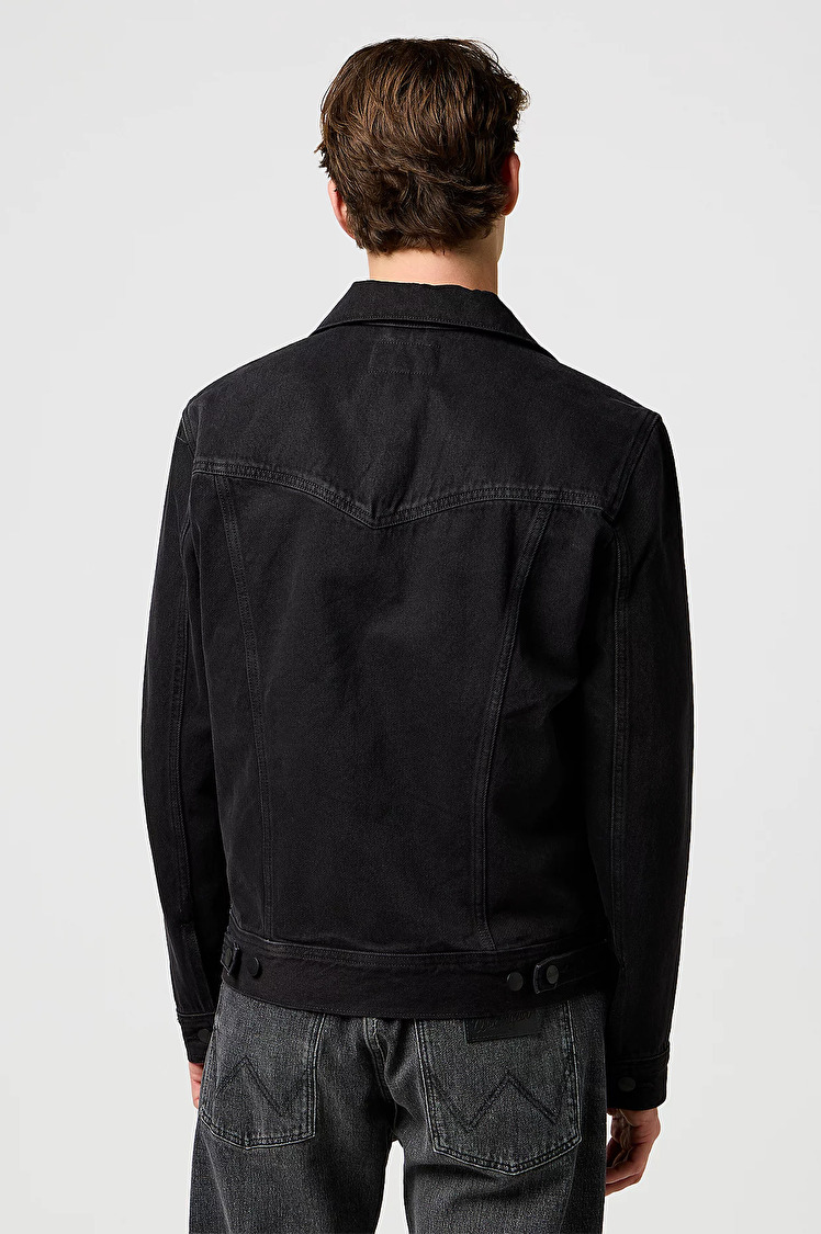 Куртка джинсовая Wrangler Classic Jacket Regular Fit (112371439) Черный