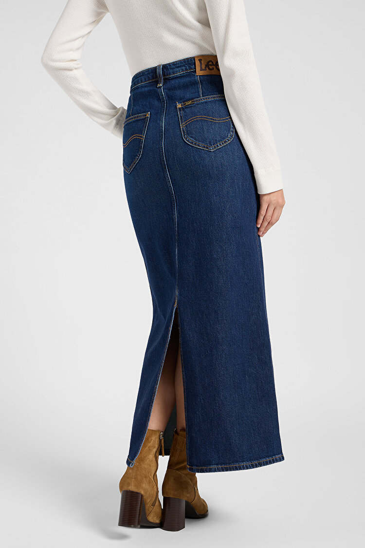 Спідниця LEE WW MAXI SKIRT Regular Fit (112370875) Синій