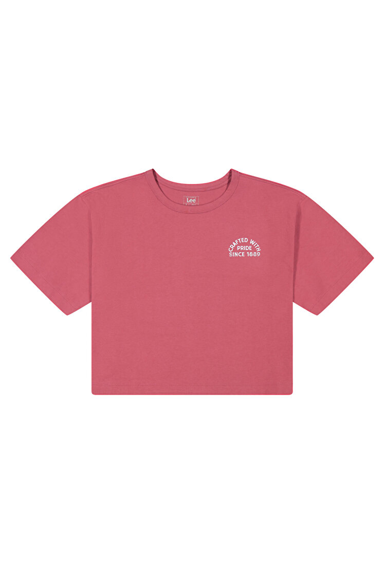 Футболка LEE LEE CRAFTED TEE Relaxed Fit (112377784) Коричневий