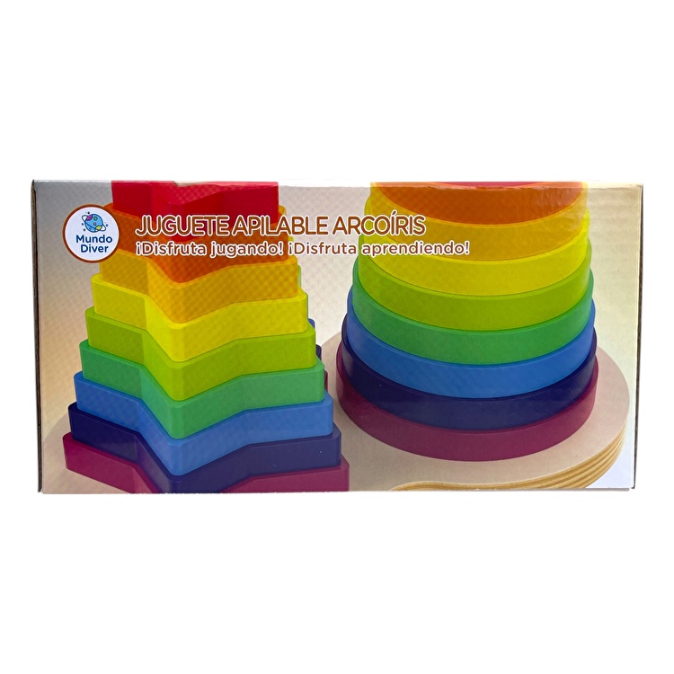 Игрушка для складывания Радуга MONTESSORI (114-SC)