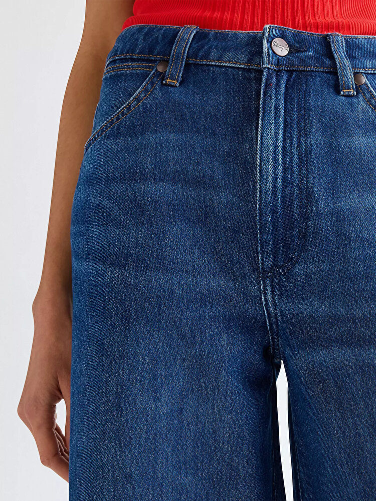 Джинси Wrangler CANYON Loose Fit (112378704) Блакитний