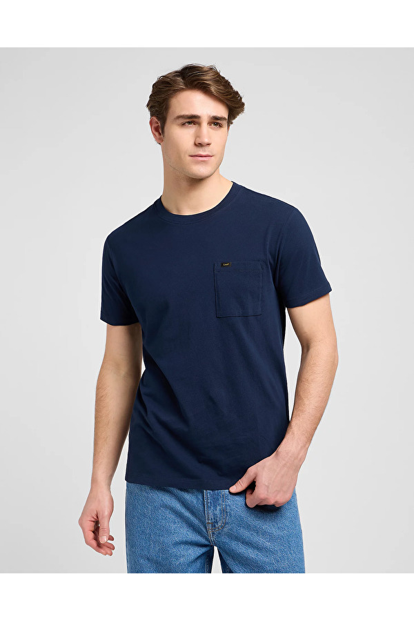 Футболка LEE ULTIMATE POCKET TEE Slim Fit (112370493) Синий