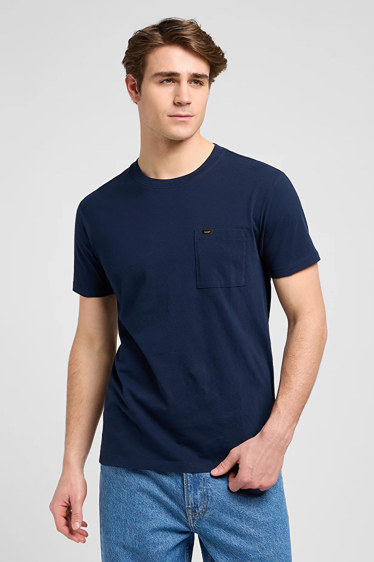 Футболка LEE ULTIMATE POCKET TEE Slim Fit (112370493) Синий