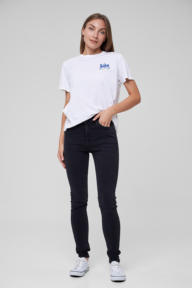 Джинси LEE Scarlett High Skinny Fit (L626PJST) Чорний