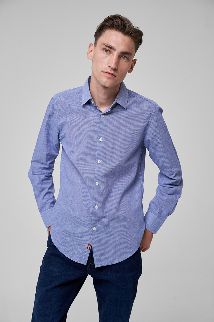 Рубашка Rifle M-Camicia Slim Fit (55322UH901B02) Синий