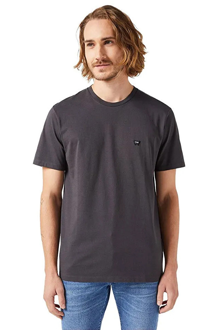 Футболка Wrangler Sign Off Tee Regular Fit (112351320) Черный