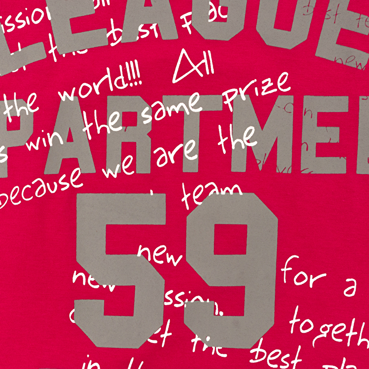 Футболка Losan Junior boys (313-1603AA/142) Малиновий