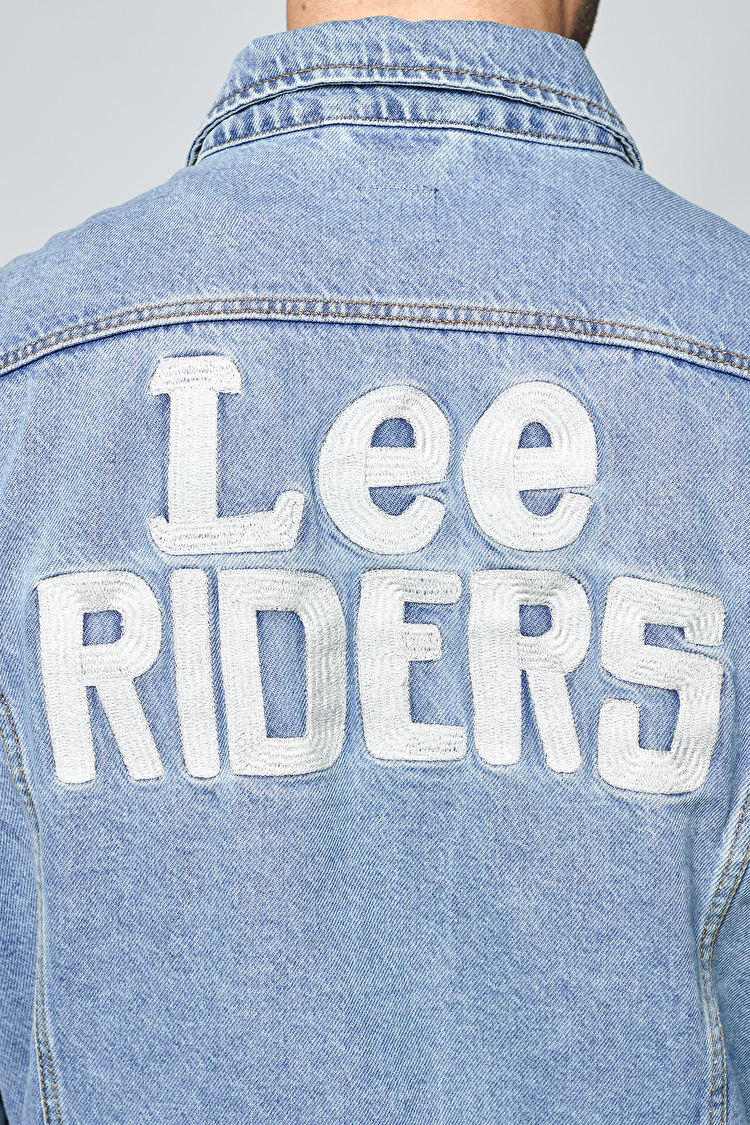 Куртка джинсовая LEE Rider Regular Fit (L89ZRDVA) Голубой