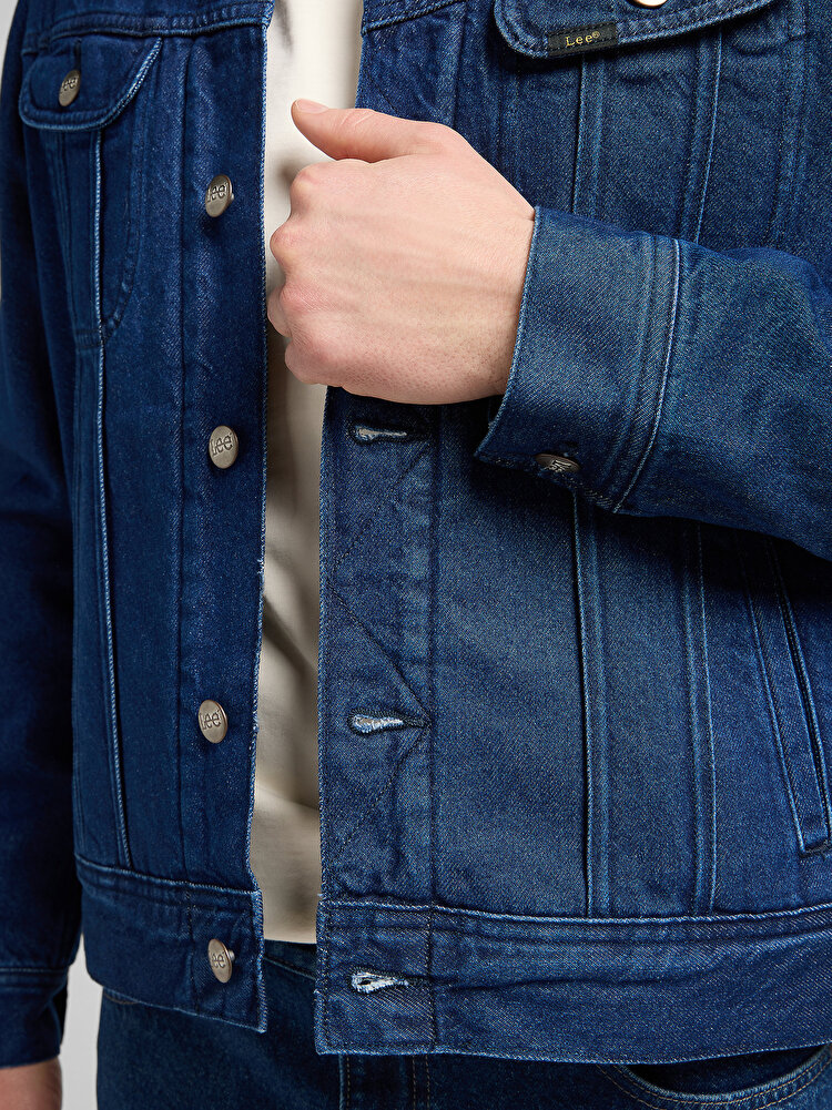 Шерпа LEE Sherpa Jacket Regular Fit (112370428) Синій