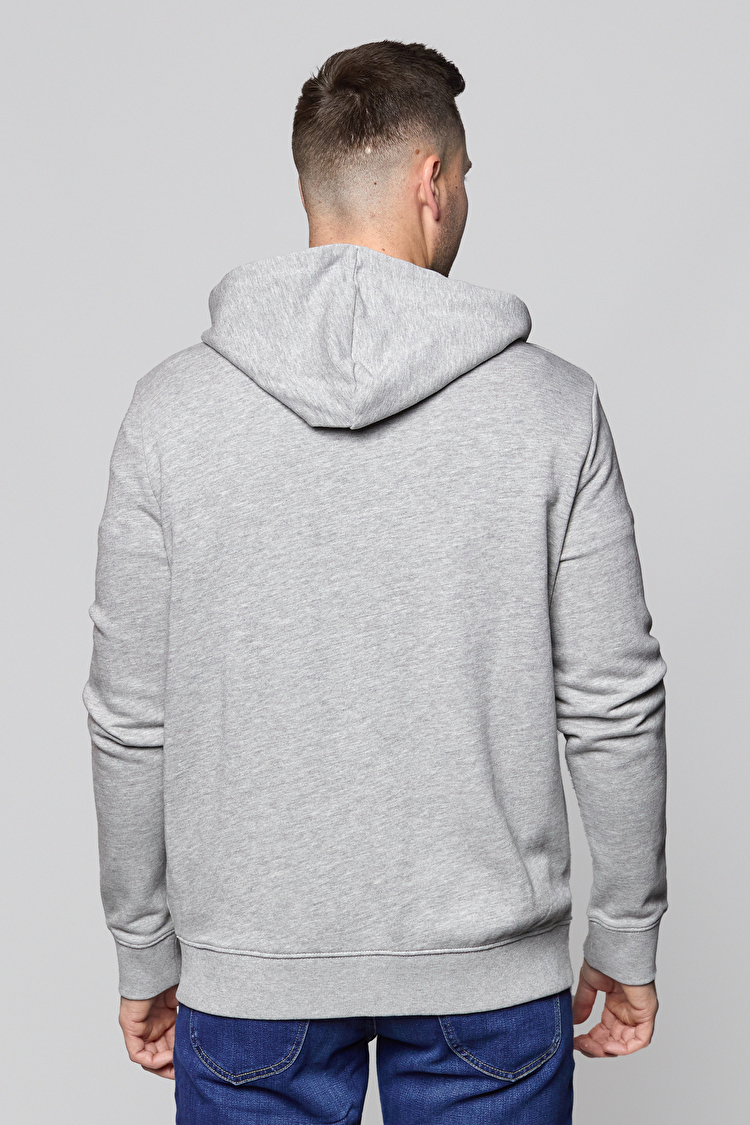 Толстовка Wrangler Sign Off Zipthru Regular Fit (W6B4HAX37) Сірий