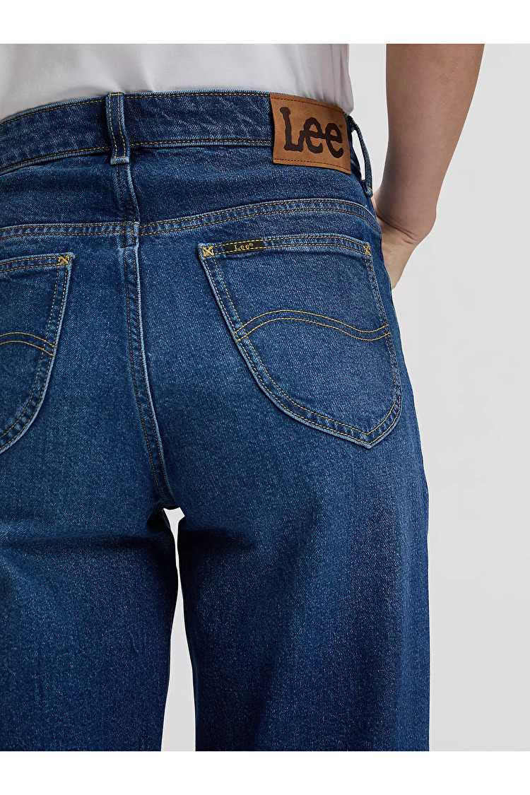 Джинси LEE RIDER LOOSE Loose Fit (112378933) Блакитний