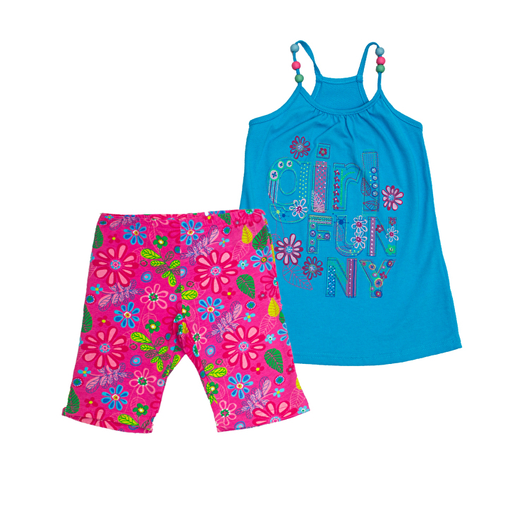 Комплект: Майка та шорти Losan Kids girls (316-8018AD/612) Бірюзовий