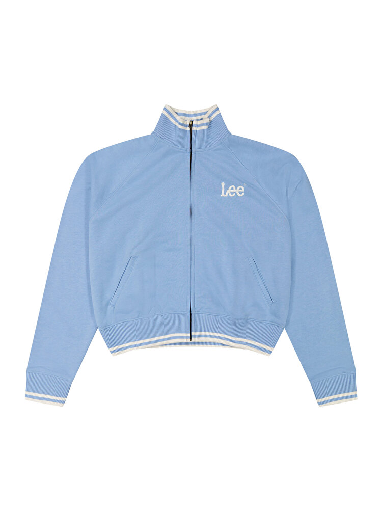 Свитшот на молнии LEE ZIP UP Relaxed Fit (112376984) Голубой