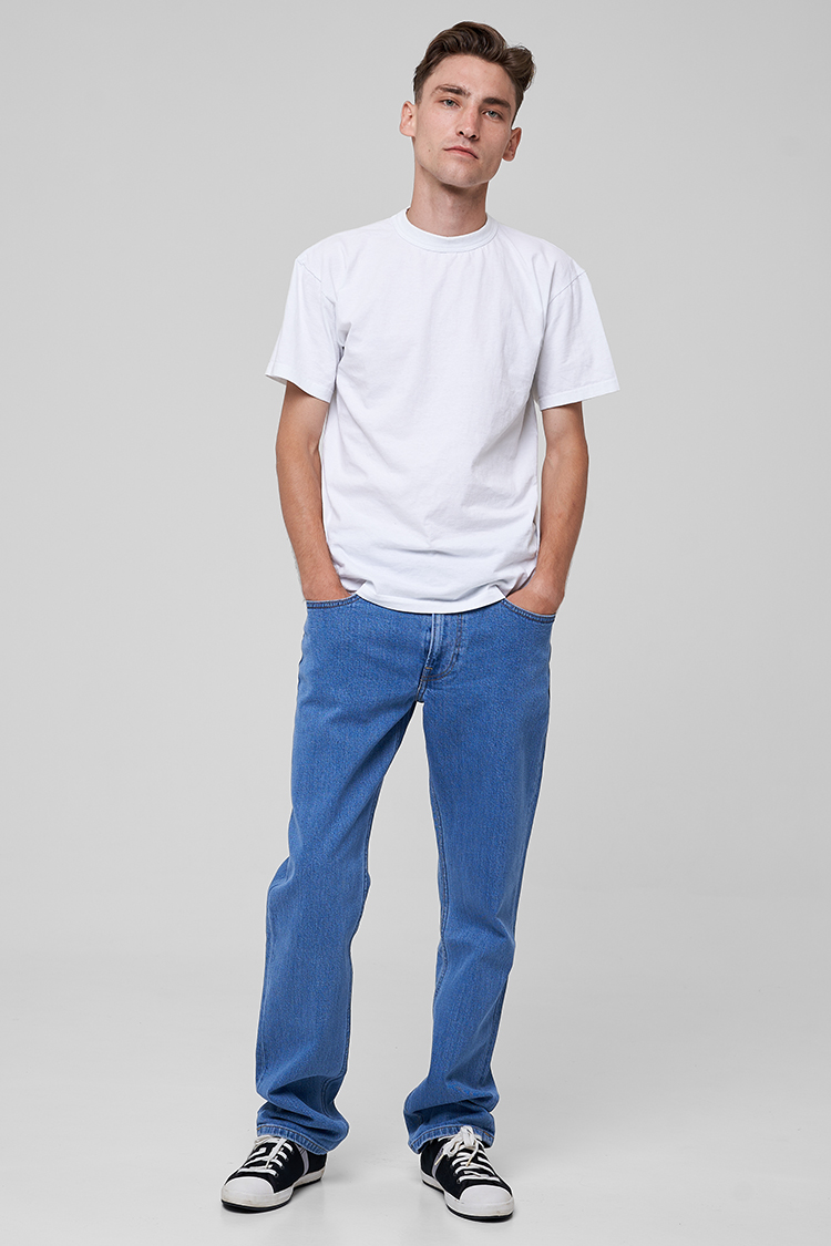 Джинсы LEE Brooklyn Straight Regular Fit (L452JXXF) Голубой