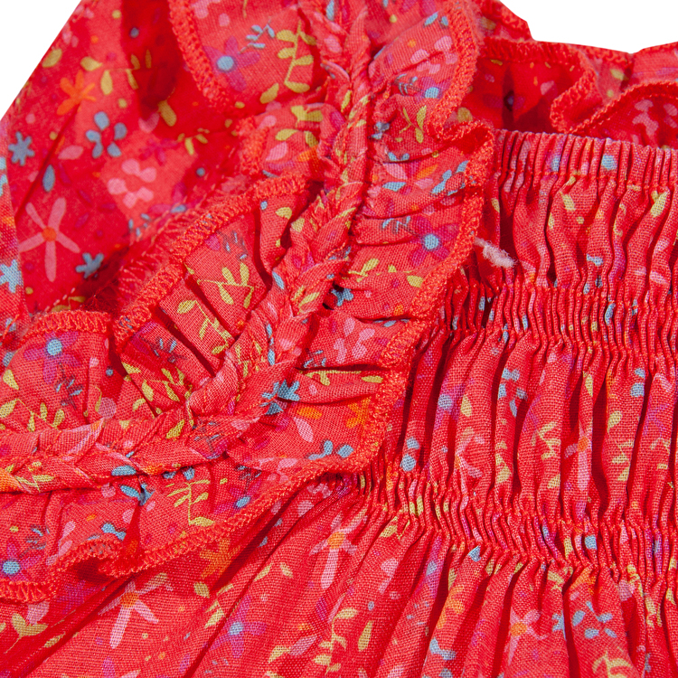 Костюм : Сарафан с трусиками Losan (218-7018AD/59) Коралловый