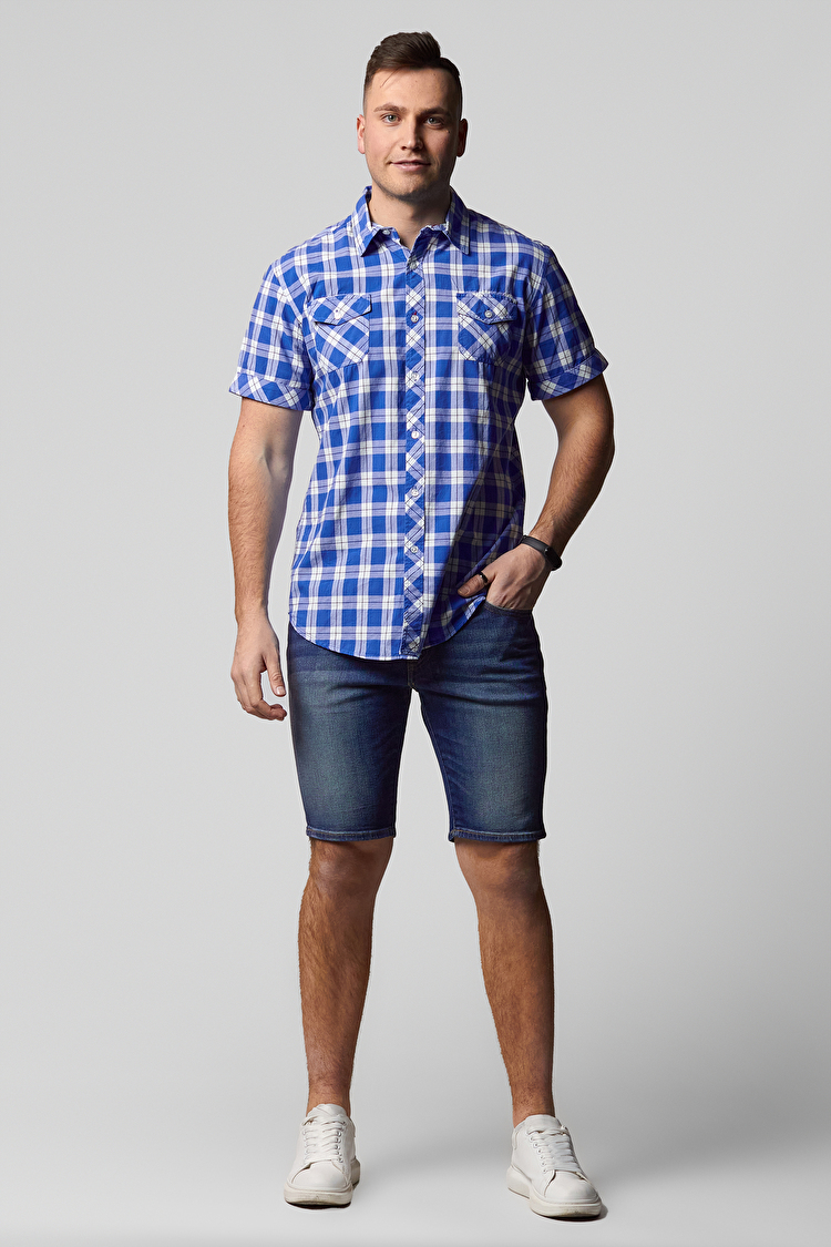 Шорты джинсовые Rifle M-Bermuda Slim Fit (53040SA008041) Голубой