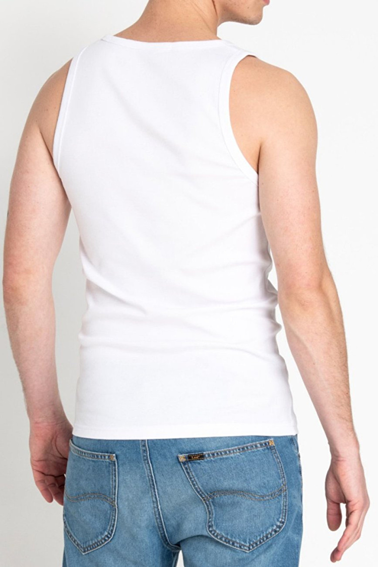 Набір майки твін-пак LEE Twin pack Regular Fit (112116290-L65ZBB12) Білий