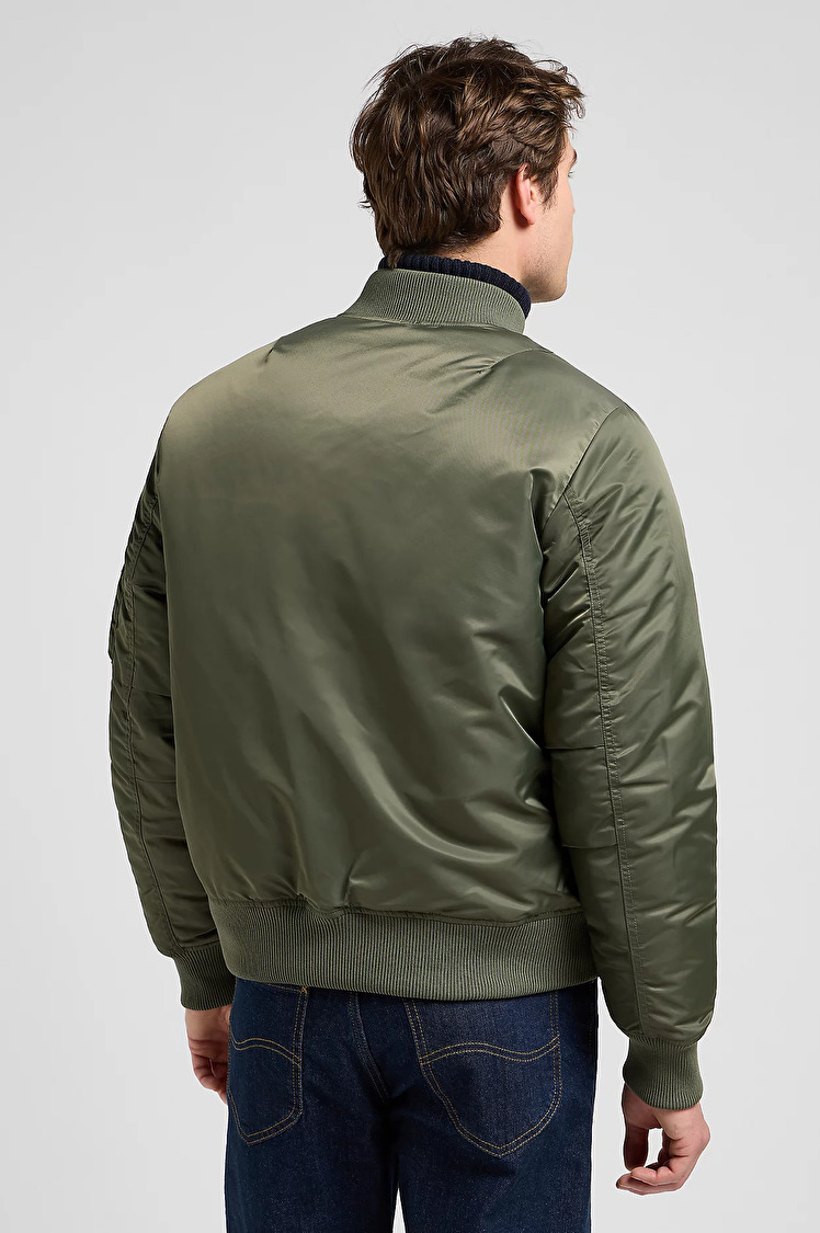 Бомбер LEE Bomber Jacket Relaxed Fit (112371315) Зелений