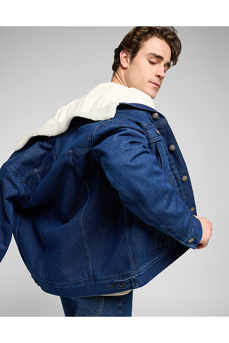 Шерпа LEE Sherpa Jacket Regular Fit (112370428) Синий