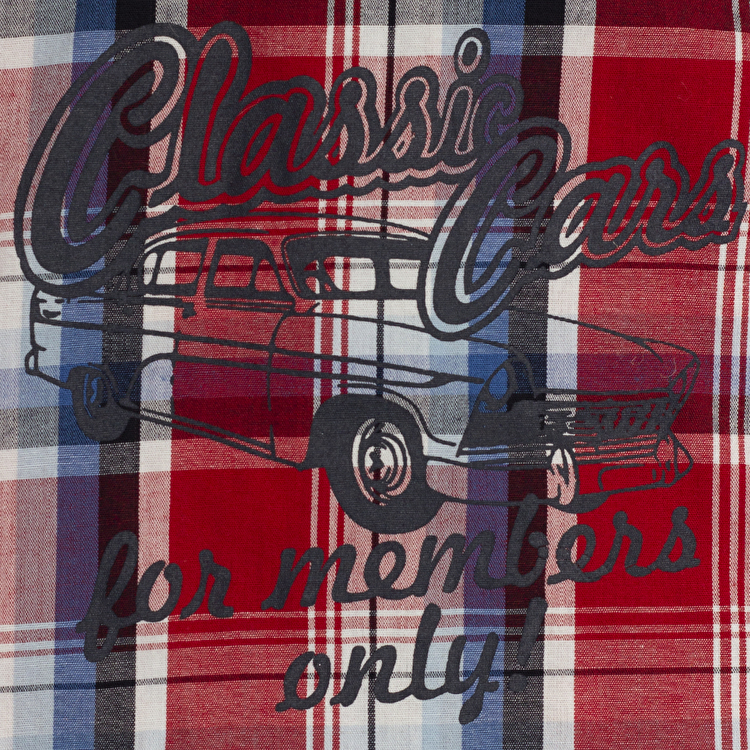 Комплект: Сорочка, джинсовi шорти Losan Mc baby boys (017802003/579) Червоний