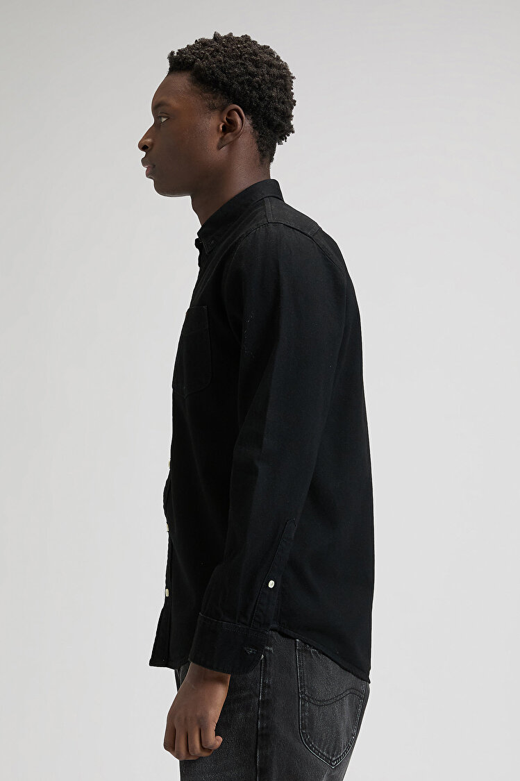 Рубашка LEE Lee Button Down Regular Fit (112376555) Черный