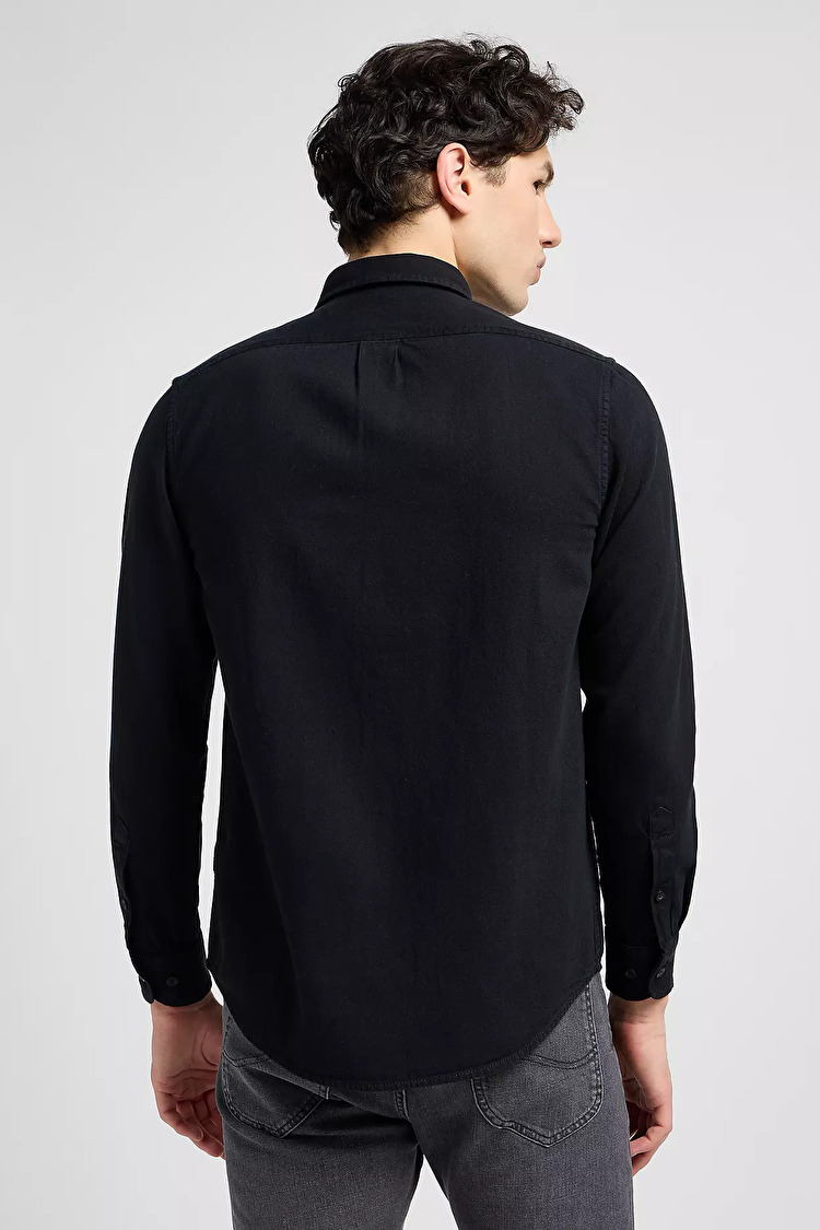 Рубашка джинсовая LEE Button Down Shirt Regular Fit (112330674-L880PA01) Черный
