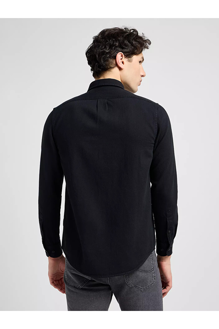 Рубашка джинсовая LEE Button Down Shirt Regular Fit (112330674-L880PA01) Черный