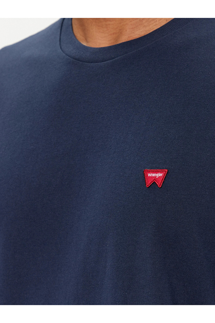 Футболка Wrangler Sign Off Tee (112350434) Синий