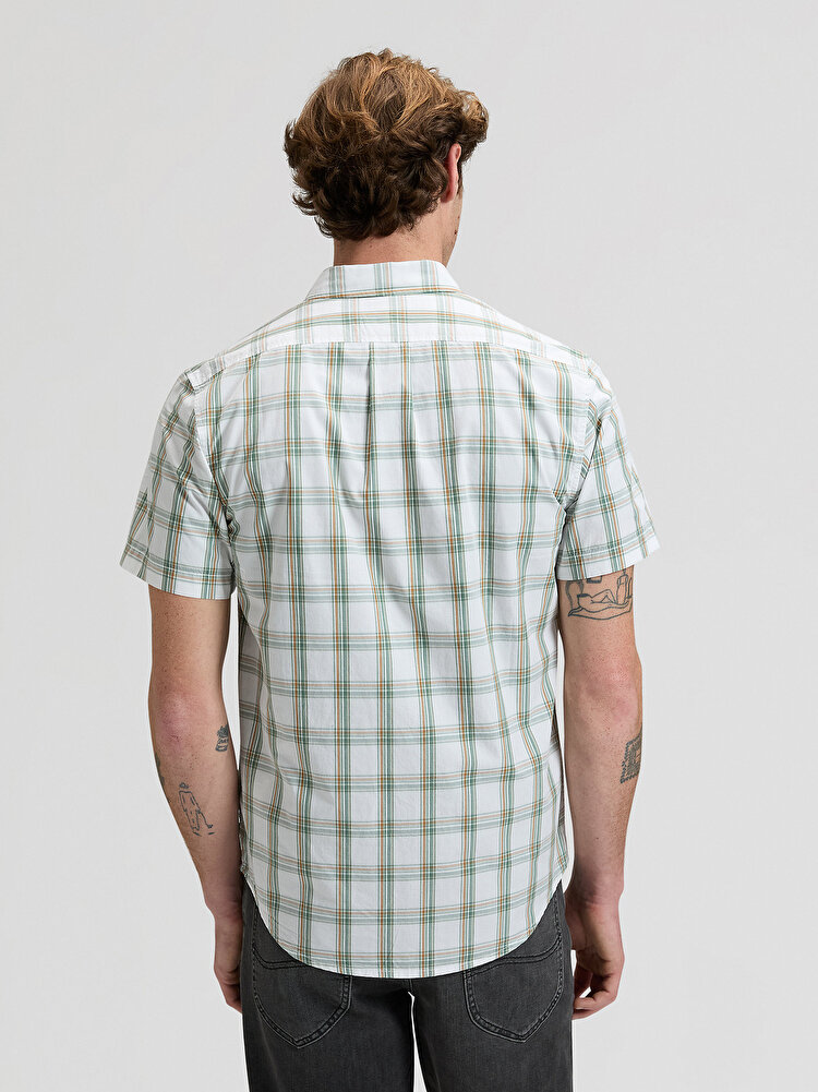 Сорочка LEE LEE BUTTON DOWN SS Regular Fit (112376552) Зелений