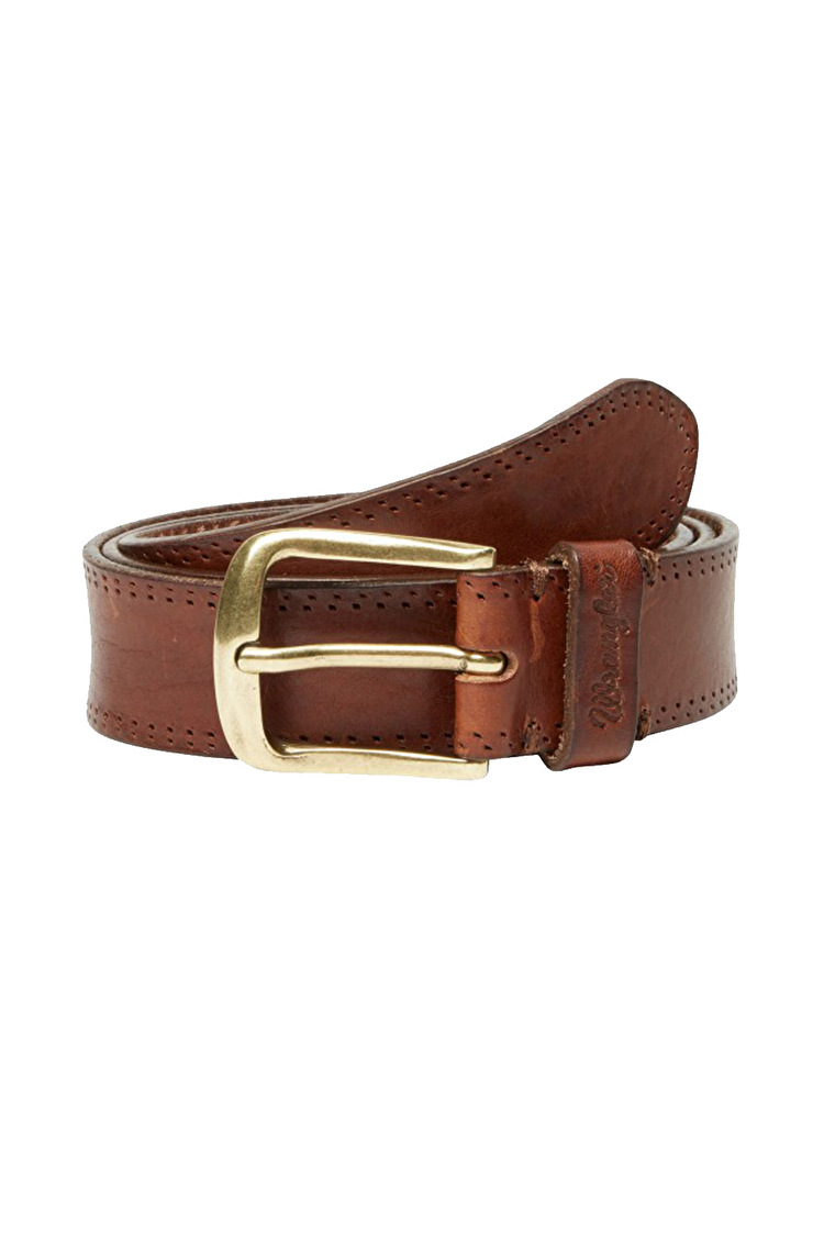 Ремень Wrangler Refined Perforated (W0B10U185) Коричневый