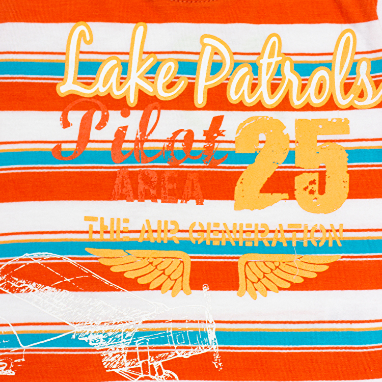 Комплект: Футболка та шорти Losan Mc baby boys (017800603/74) Різнокольоровий