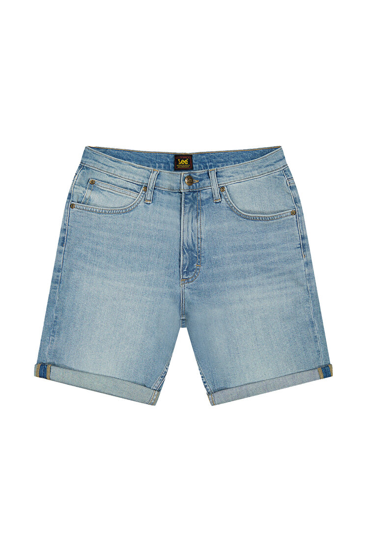 Шорти LEE RIDER SHORT Slim Fit (112376382) Блакитний