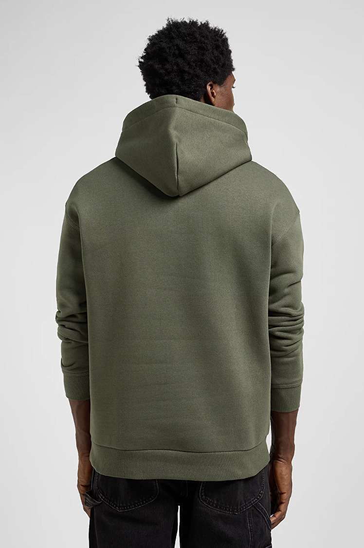 Худі LEE WW ESSENTIAL HOODIE Relaxed Fit (112372358) Зелений