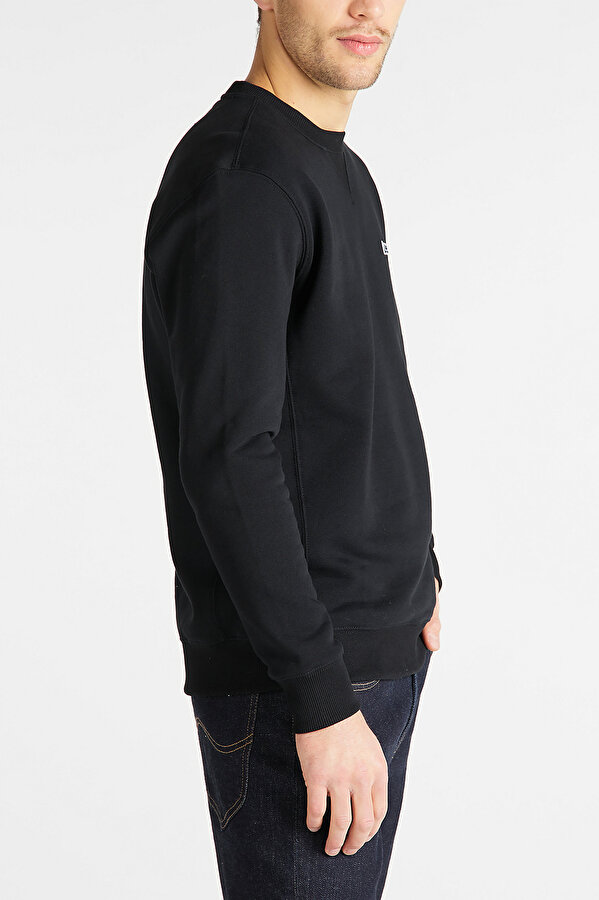 Свитшот LEE PATCH CREW SWS Regular Fit (112121791-L81ITJ01) Черный