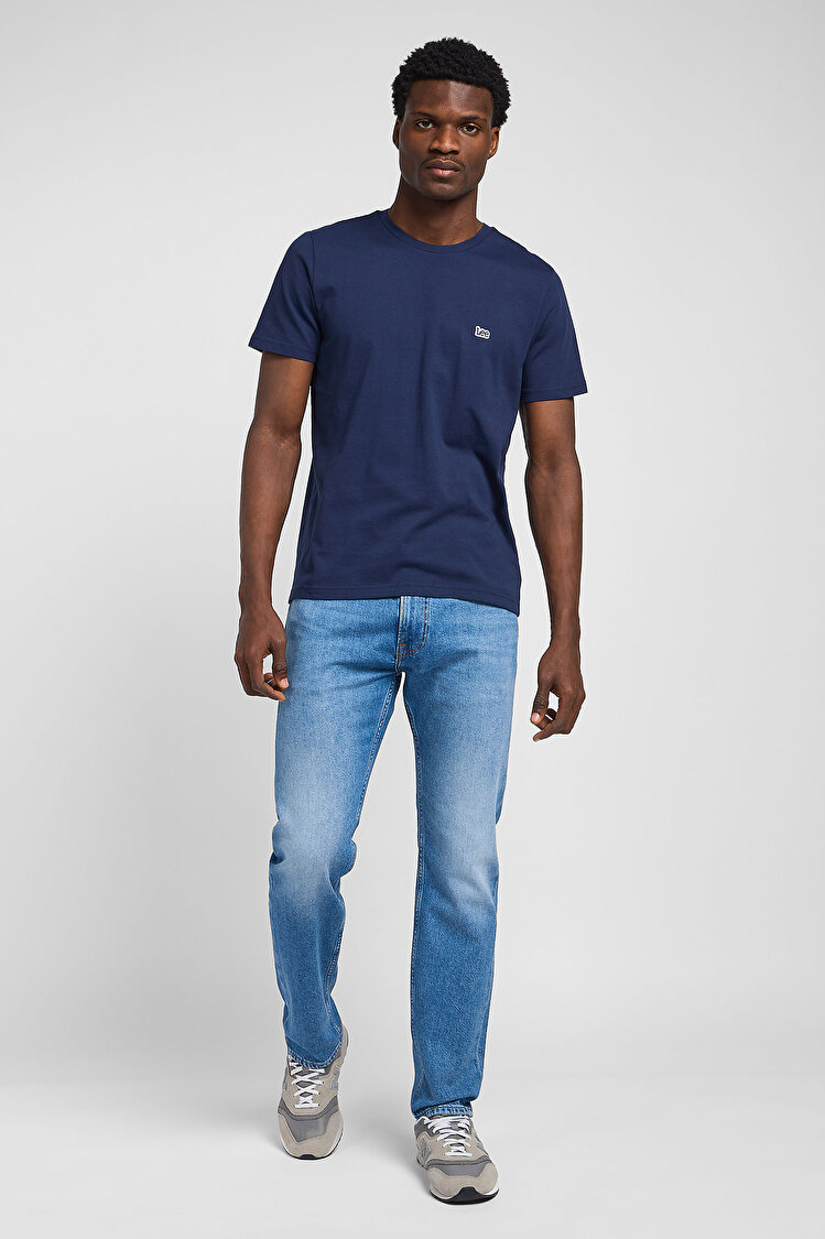 Футболка LEE Patch Logo Tee Regular Fit (112140348) Темно-синий